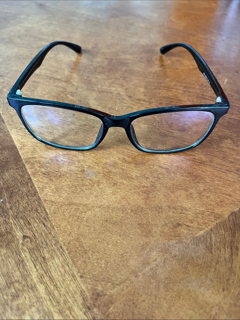 Occushield Black Rectangular Blue Light Glasses
